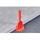 Nivelador de rosca base para junta de 3mm